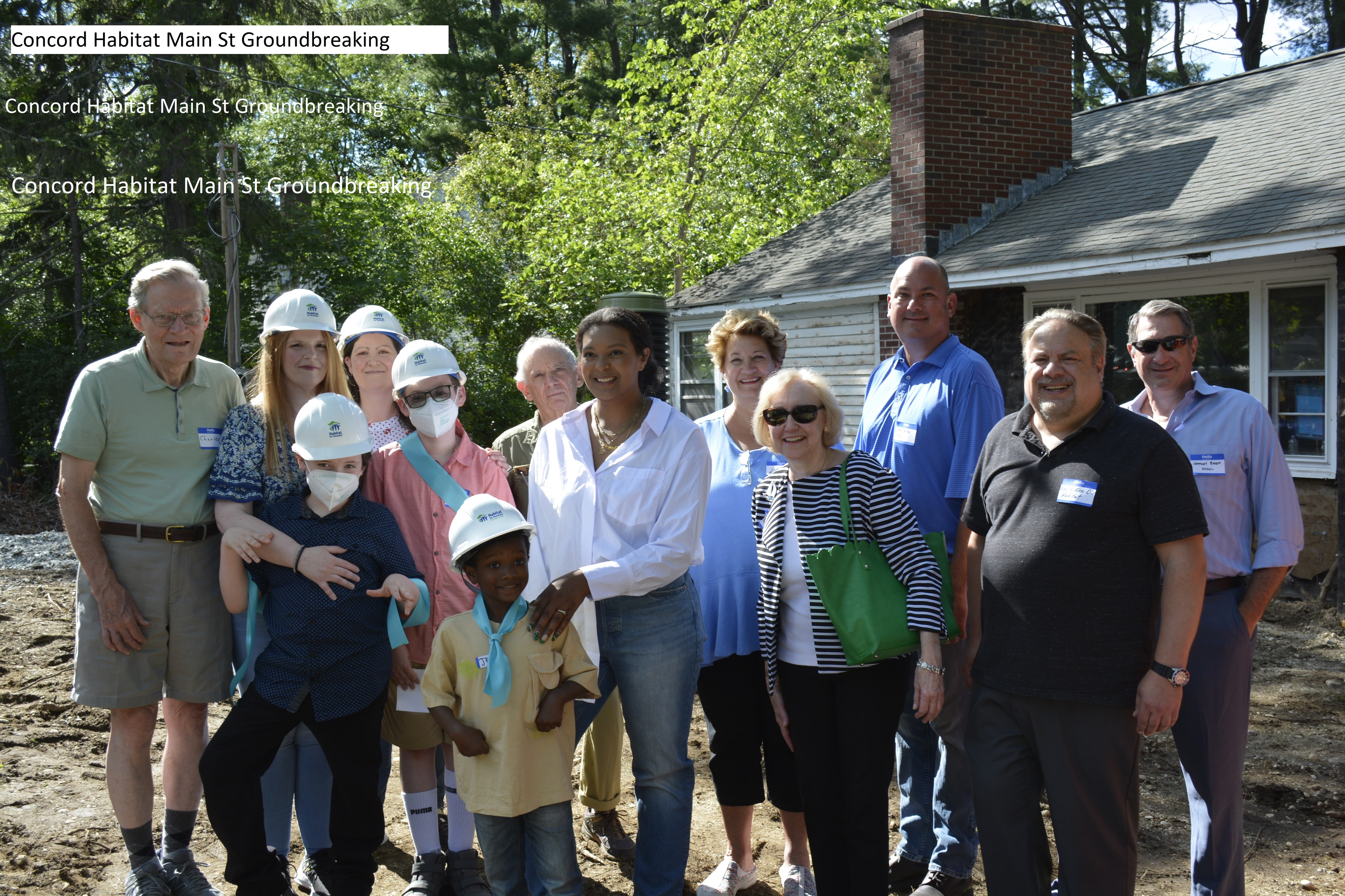 Concord Habitat Ribbon Cutting